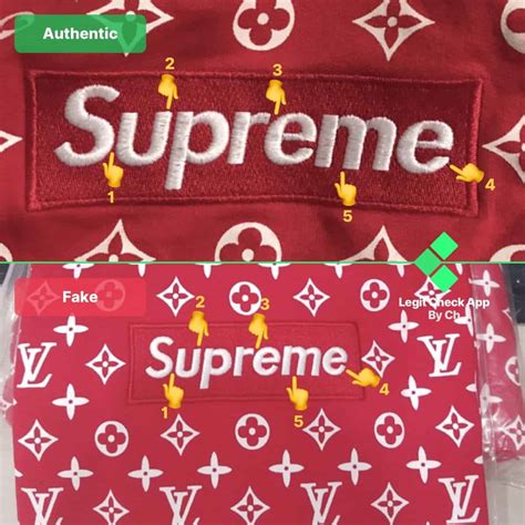 fake vs real supreme louis vuitton box logo|supreme x Louis Vuitton logo.